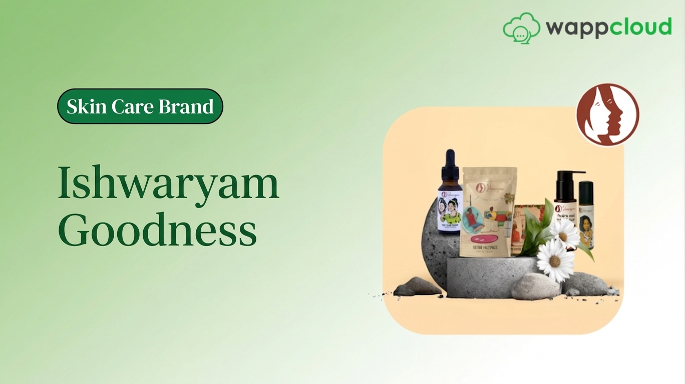 How Ishwaryam Goodness reached every customer and grew sales with WappCloud