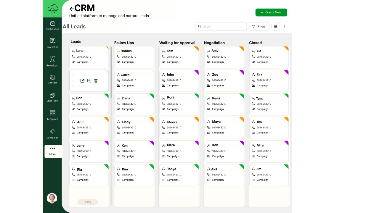Grow Smarter with WhatsApp Sales CRM main image